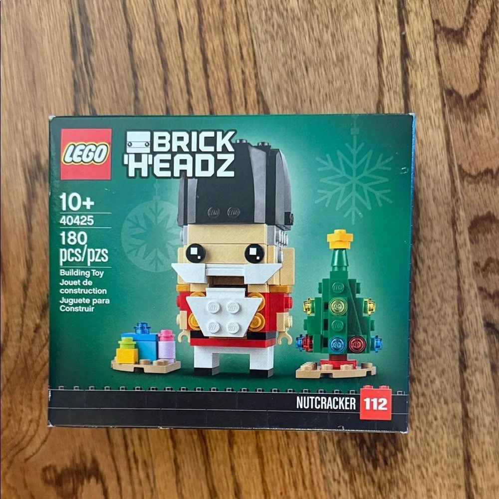 Lego brick Headz Nutcracker set 40425 new in sealed box 180 pieces retired rare